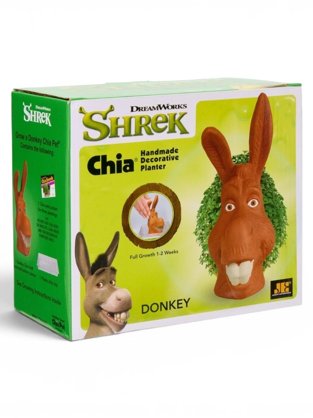 Shrek Donkey Chia Pet Decorative  NIB DreamWorks Collectible New
